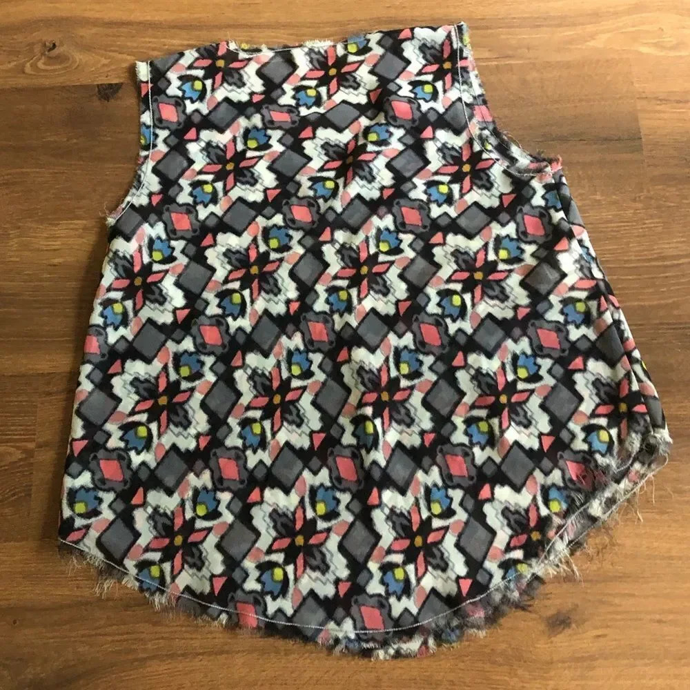 Rachel Roy Multicolour Geometric Tank Top 🎨✨ - Picture 6 of 7